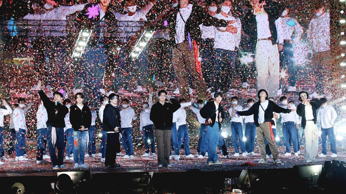 BTS: Permission to Dance on Stage